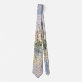 Vétheuil im Sommer - Claude Monet Krawatte