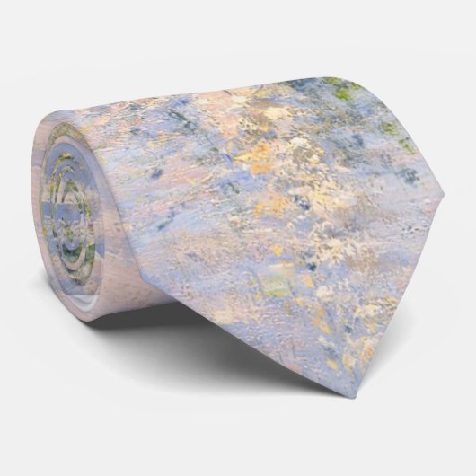Vétheuil im Sommer - Claude Monet Krawatte (Gerollt)