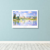 Vetheuil im Sommer Claude Monet Leinwanddruck (Insitu (Holzboden))