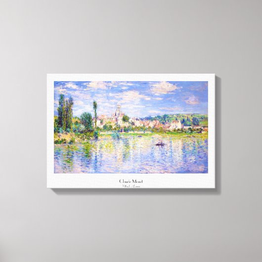 Vetheuil im Sommer Claude Monet Leinwanddruck (Vorderseite)