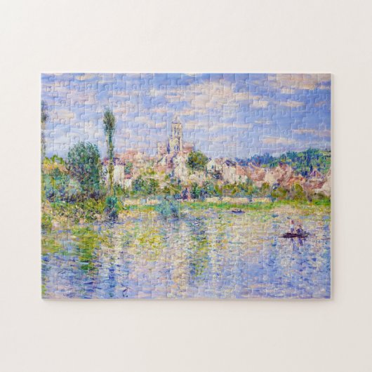 Vetheuil im Sommer Claude Monet Puzzle (Horizontal)