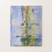 Vetheuil im Sommer Claude Monet Puzzle (Vertikal)