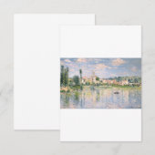 Vetheuil in Summer by Claude Monet Dankeskarte (Vorne/Hinten)
