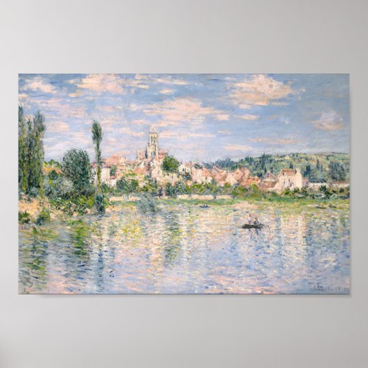 Vetheuil in Summer by Claude Monet Poster (Vorne)