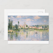 Vetheuil in Summer by Claude Monet Postkarte (Vorne/Hinten)
