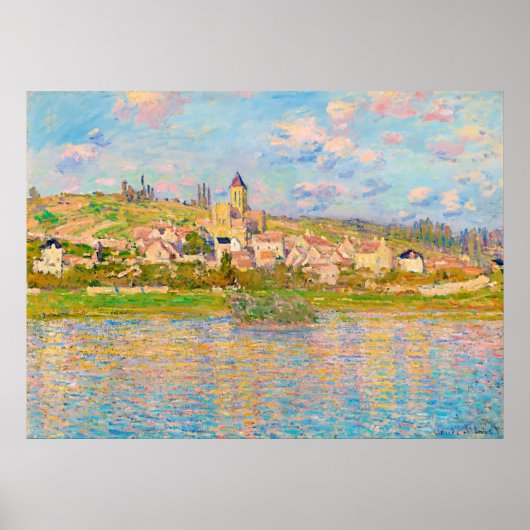 Vétheuil von Claude Monet (1879) Poster (Vorne)