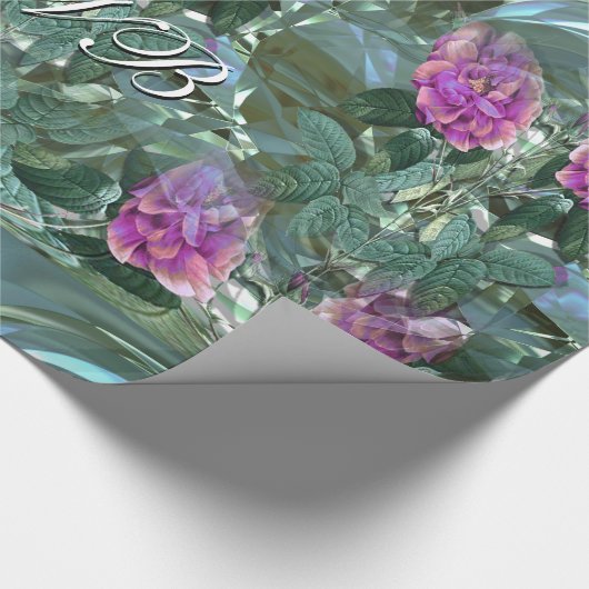 Vethmedow Monogramm Geschenkpapier (Ecke)