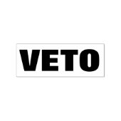 VETO GUMMISTEMPEL (Prägung)