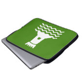 Vetravian Flag - Notebook-Sieb Laptopschutzhülle (Vorne Knopf)