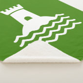 Vetravian Flag - Small Sherpa Blanket Sherpadecke (3/4)