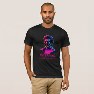 Vettaiyan Fury: Regieren Sie den Bildschirm! T-Shirt