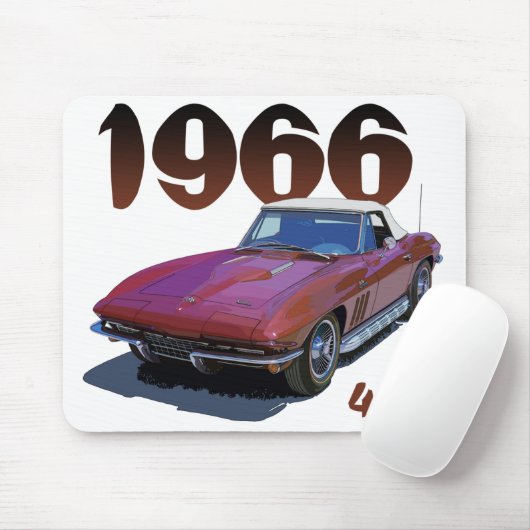 Vette66 Mousepad (Mit Mouse)