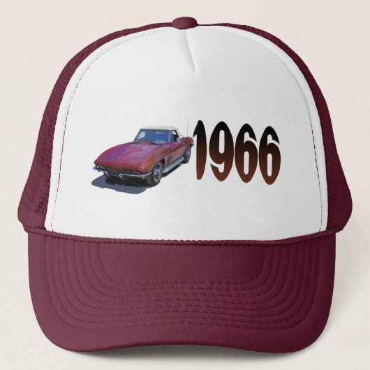 Vette66 Truckerkappe (Vorderseite)