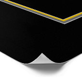 Vette One Gold Poster (Ecke)