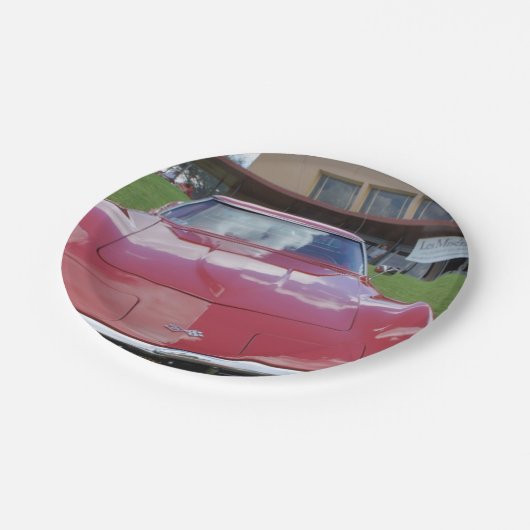 Vette Pappteller (Schrägansicht)