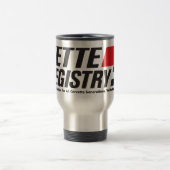 Vette Registry Logo Mug Reisebecher (Mittel)