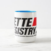 Vette Registry Two-Tone 15oz Ceramic Mug Zweifarbige Tasse (Mittel)