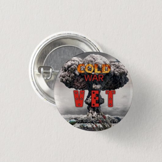 Vetter aus dem Kalten Krieg Button (Vorne & Hinten)