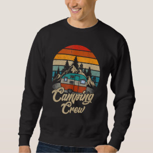 Vetter Besatzung Camping Outdoor Sonnenuntergang B Sweatshirt