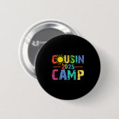 Vetterncamp 2025 Camping Lagerfeuer Sommerferien Button (Vorne & Hinten)