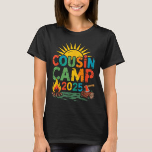 Vetterncamp 2025 Camping-Lagerfeuer Sommerferien  T-Shirt