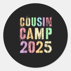Vetterncamp 2025 Familienurlaub Sommercamp Cr Runder Aufkleber