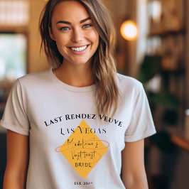 Veuve Before Vows Bachelorette Weekend Bridge T-Shirt