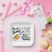 Veuve Before Vows: Champagne Bachelorette Pappteller (Party)