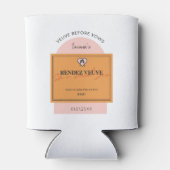 Veuve vor Vows ist Cooler Dosenkühler (Rückseite)