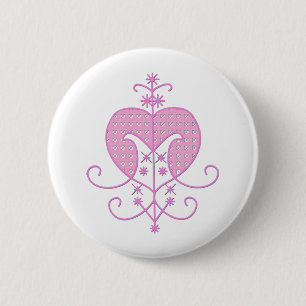 Veve für Erzulie Freda Button