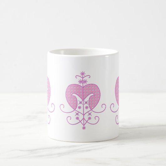 Veve für Erzulie Freda Kaffeetasse (Mittel)
