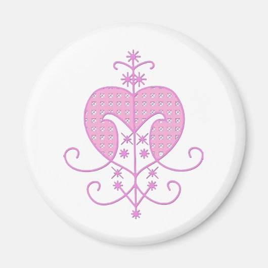 Veve für Erzulie Freda Magnet (Vorne)