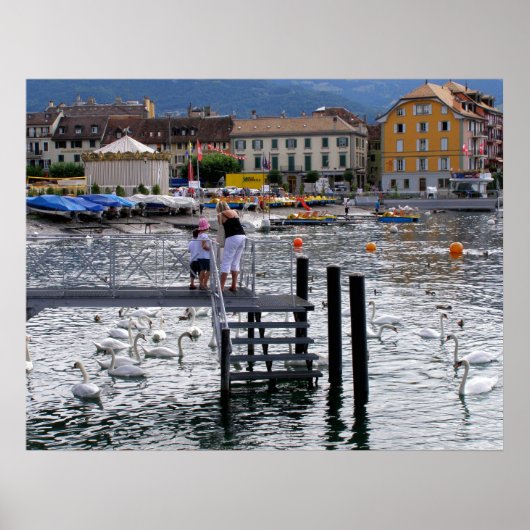 Vevey Lake Geneva Poster (Vorne)