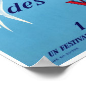 Vevey, Schweiz, Reiseplakat Poster (Ecke)