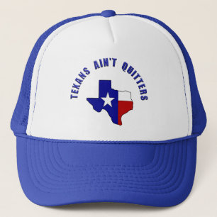 Vex uns Texas - Texaner sind keine Quitter Truckerkappe