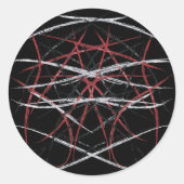 Vexationskleber Runder Aufkleber (Vorderseite)