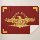 Vexilla SPQR Eagle Sherpadecke (Vorderseite (Horizontal))