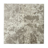 Vezelay, Cosne Fliese (Vorderseite)