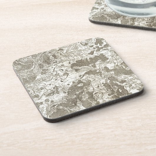 Vezelay, Cosne Untersetzer (Linke Seite)