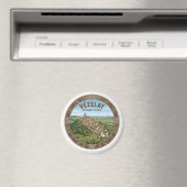 Vézelay Frankreich Magnet (In Situ (Geschirrspüler))