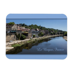 Vezere Fluss Le Bugue, Dordogne, Frankreich Magnet