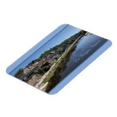 Vezere River Le Bugue, Dordogne, France Magnet (Linke Seite)