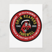 VF-101 Grim-Sensenmann Postkarte (Vorderseite)