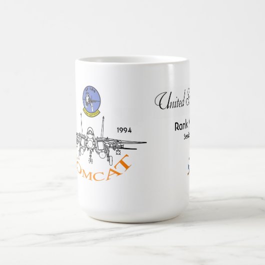 VF-123 Revolverhelder - F-14 Tomcat Kaffeetasse (Mittel)