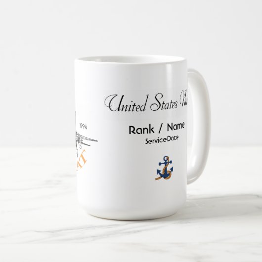 VF-123 Revolverhelder - F-14 Tomcat Kaffeetasse (VorderseiteRechts)