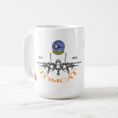 VF-123 Revolverhelder - F-14 Tomcat Kaffeetasse (Vorderseite Links)