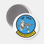 VF-124 Aufkleber für Kämpfer Magnet (Vorderseite/Rückseite)