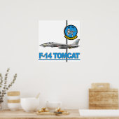 VF-124 Kämpfer drucken Poster (Küche)