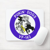 VF-143 Pukin Hunde Mousepad (Mit Mouse)