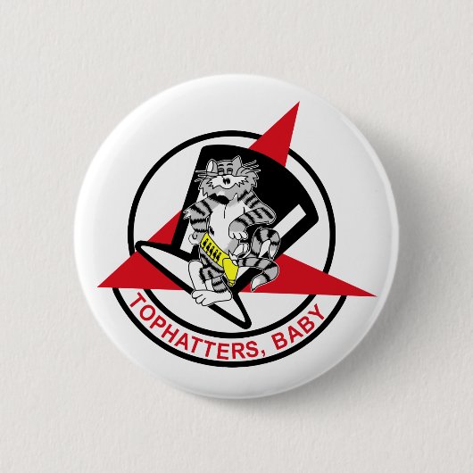 VF-14 Tophatters Button (Vorderseite)